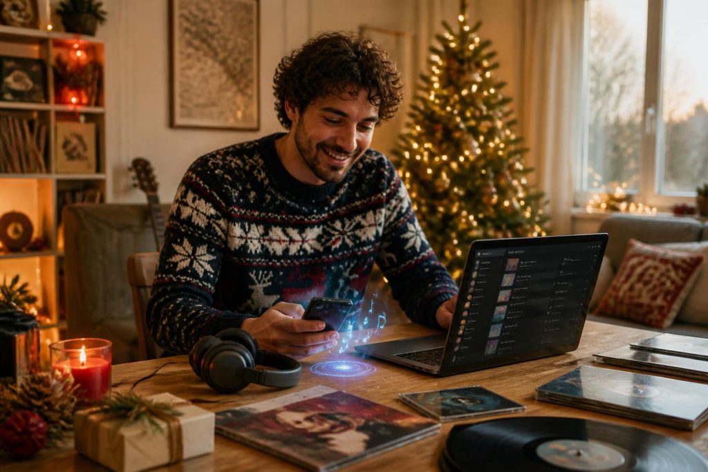 découvrez nos conseils et astuces pour créer la playlist de vacances parfaite et ambiancer vos fêtes avec vos morceaux préférés.