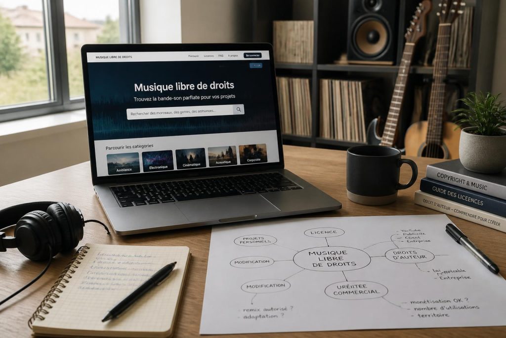 découvrez comment vérifier l'authenticité de la musique libre de droits avant de l'utiliser, pour éviter toute infraction et profiter légalement de vos créations audio.