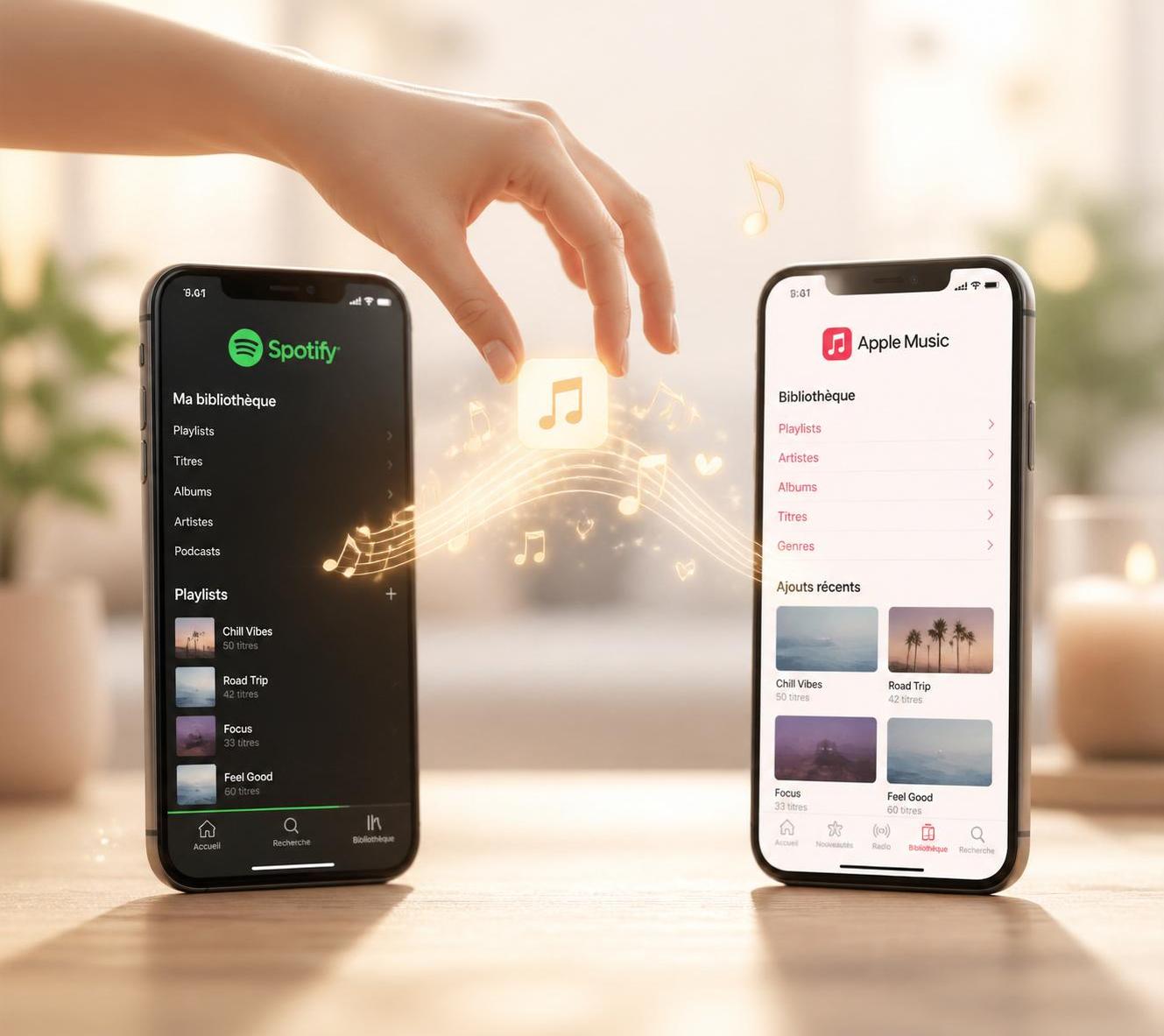 découvrez comment transférer facilement vos playlists spotify vers apple music pour profiter de votre musique préférée sans perdre vos sélections.