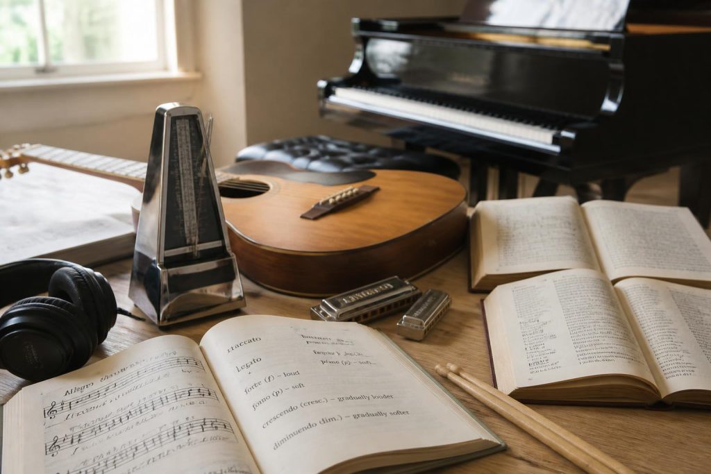 découvrez le vocabulaire musical en anglais essentiel pour tous les passionnés de musique. apprenez tous les mots clés à connaître pour enrichir votre compréhension et communication musicale.