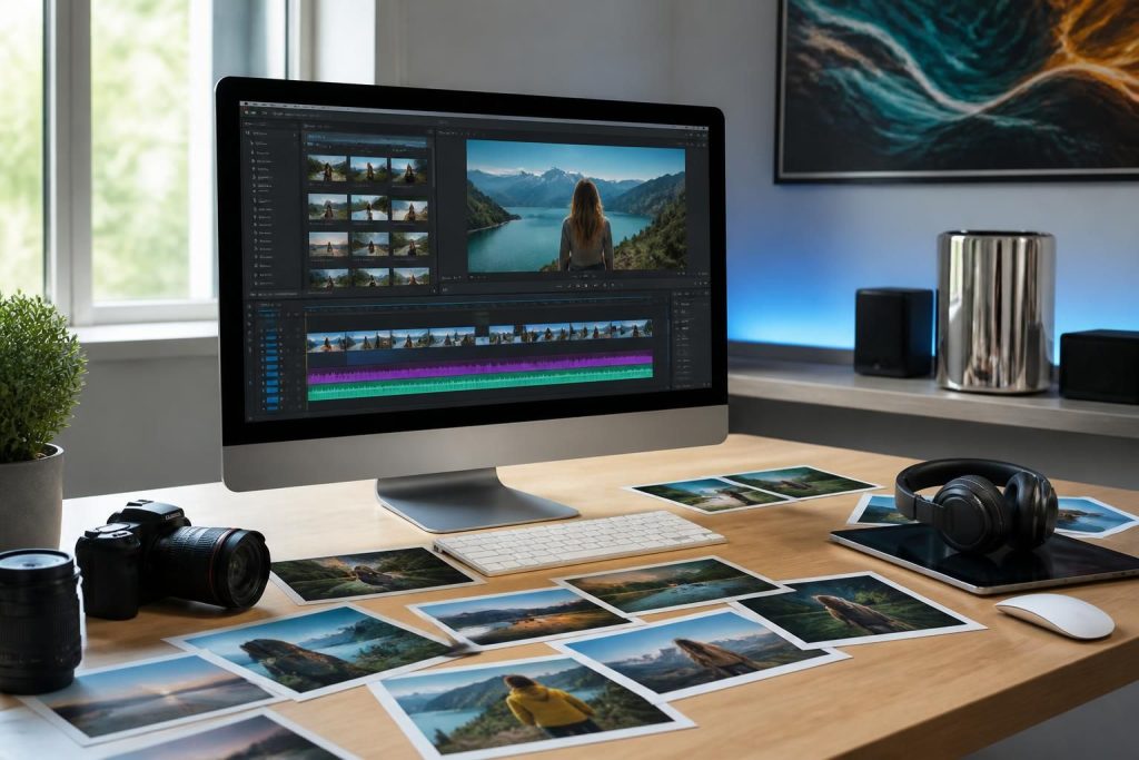 découvrez les meilleurs outils pour créer des montages vidéo captivants avec vos photos et votre musique préférée. facile, rapide et efficace !